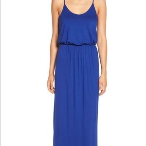 Lush Knit Maxi Dress from Nordstrom- Royal Blue